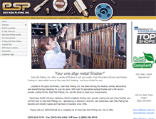 Tablet Screenshot of eastsideplating.com